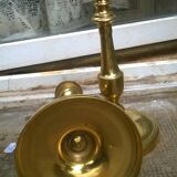 Paire de bougeoirs ancien