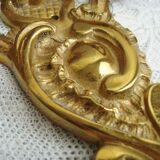 Appliques bronze anciennes style rocaille