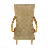 Scandinavian beech armchair, Sweden, 1970