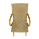 Fauteuil scandinave en hêtre, Suède, 1970