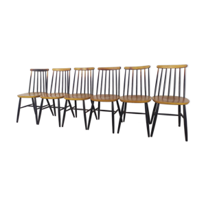 6 chaises scandinaves