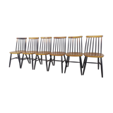 6 Scandinavian chairs