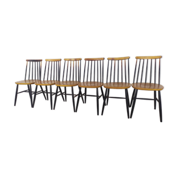 6 chaises scandinaves