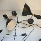 Pair of Nordic wall light