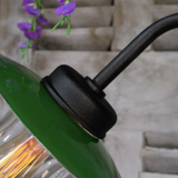 Gooseneck wall lamp