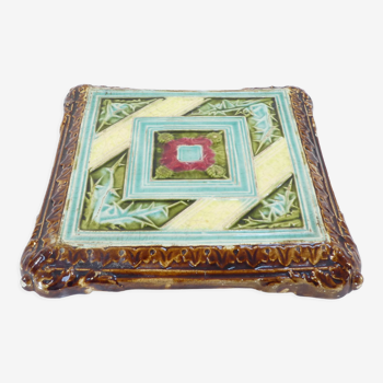Dessous de plat en barbotine