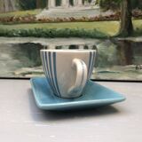 4 vintage ceramic coffee mugs edited by lbvyr circa