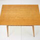 Table en chêne du milieu du siècle, années 1970.