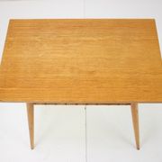 Table en chêne du milieu du siècle, années 1970.