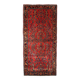 Handmade antique Persian Sarouk runner 3.2' x 7.10' (97cm x 241cm) 1900s - 1B708