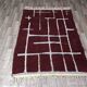 Handmade pure wool carpet, traditional Moroccan, size 200 x 300 cm.