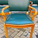 Set of 5 chairs attributed by Jacob Kjaer, denmark 40s