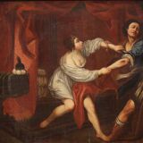 18th century painting, Joseph and Potiphar's Wife