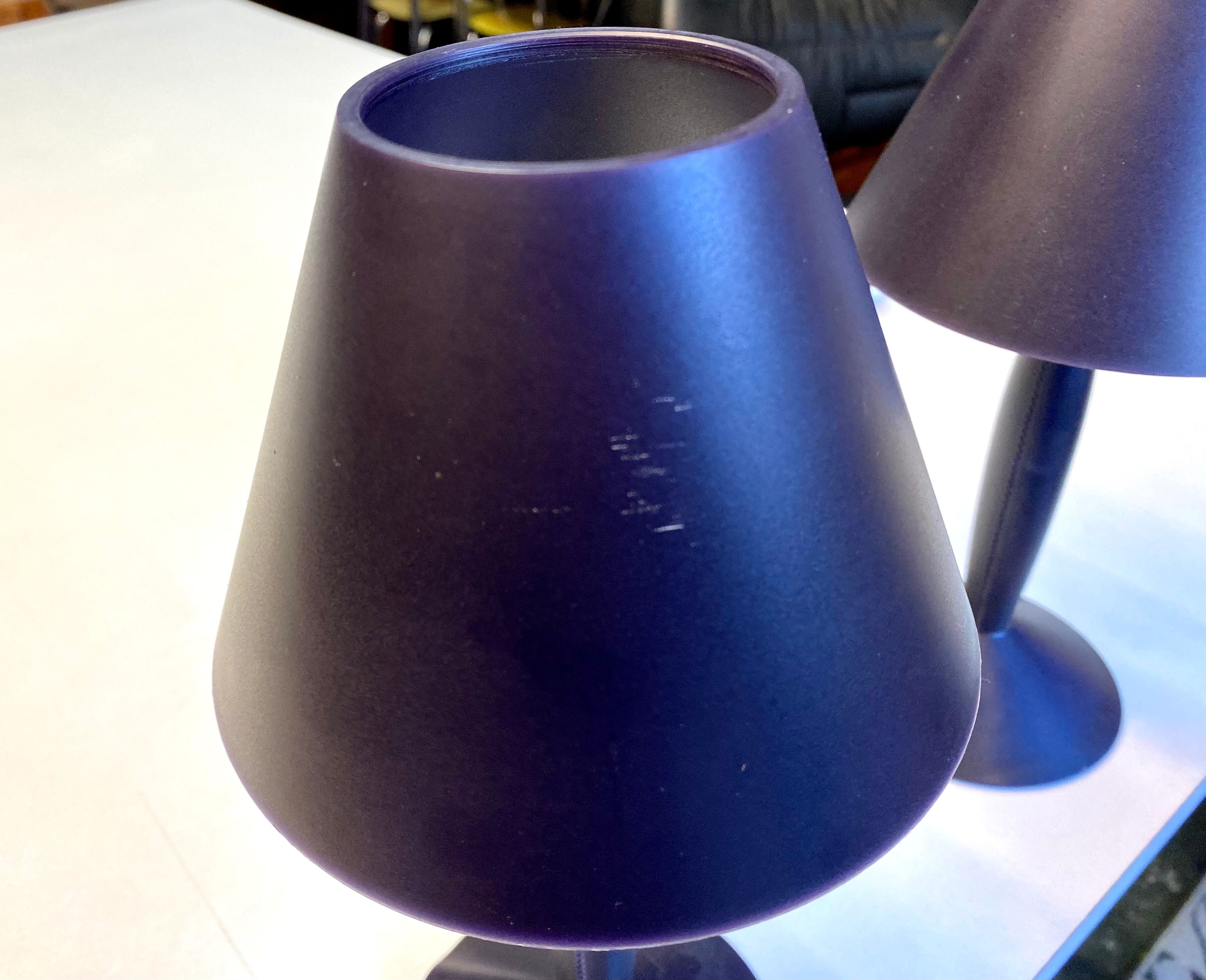 Pair of miss Sissi lamp design Philippe Starck Flos edition