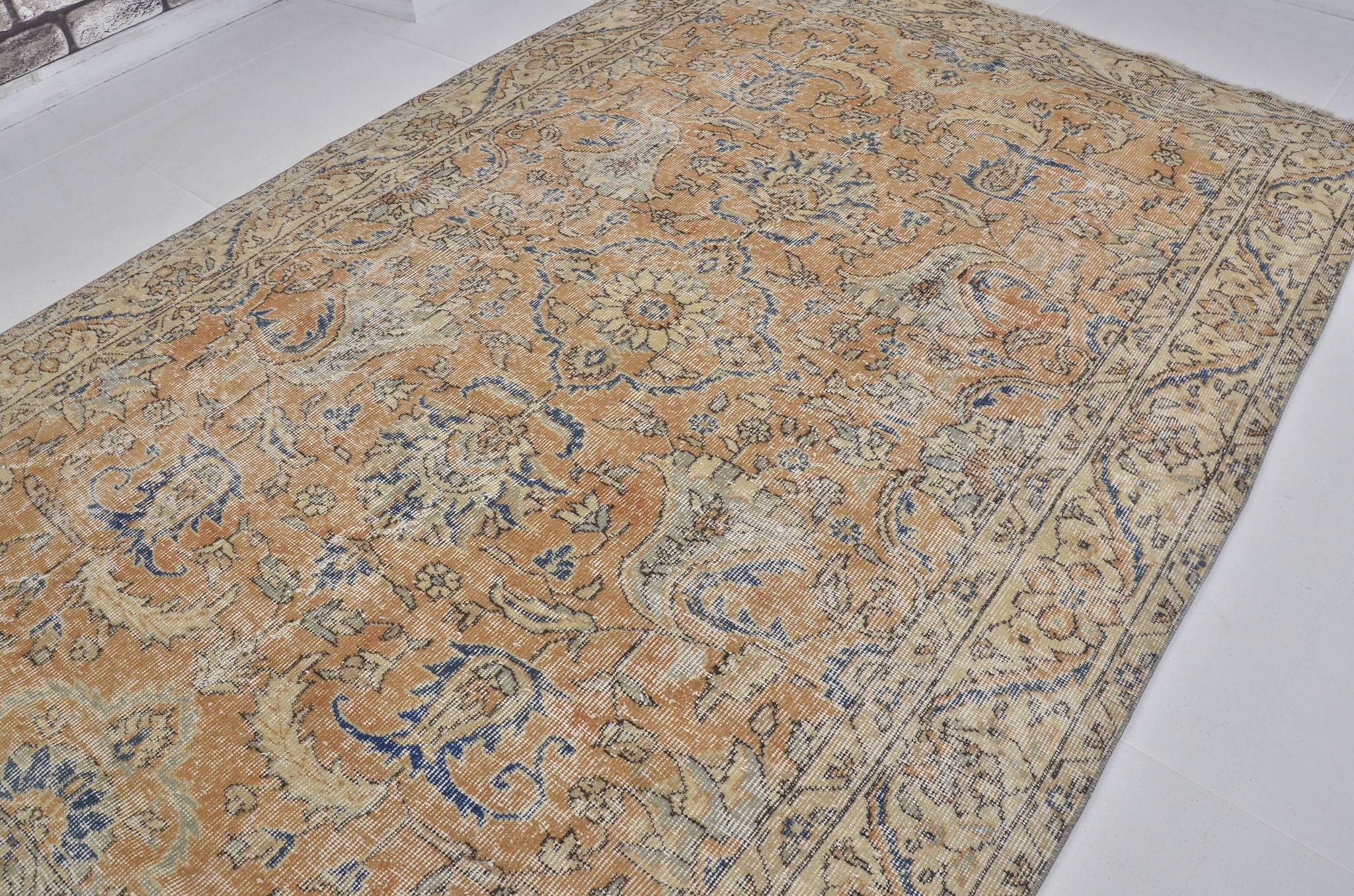 Tapis d'aire vintage bohème sku 1348