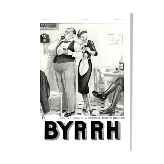 Vintage poster 30s BYRRH