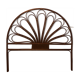 Tête de lit en rotin 140cm