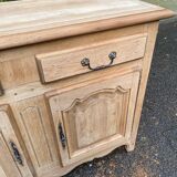 Renovated 19th century solid oak sideboard 140cm