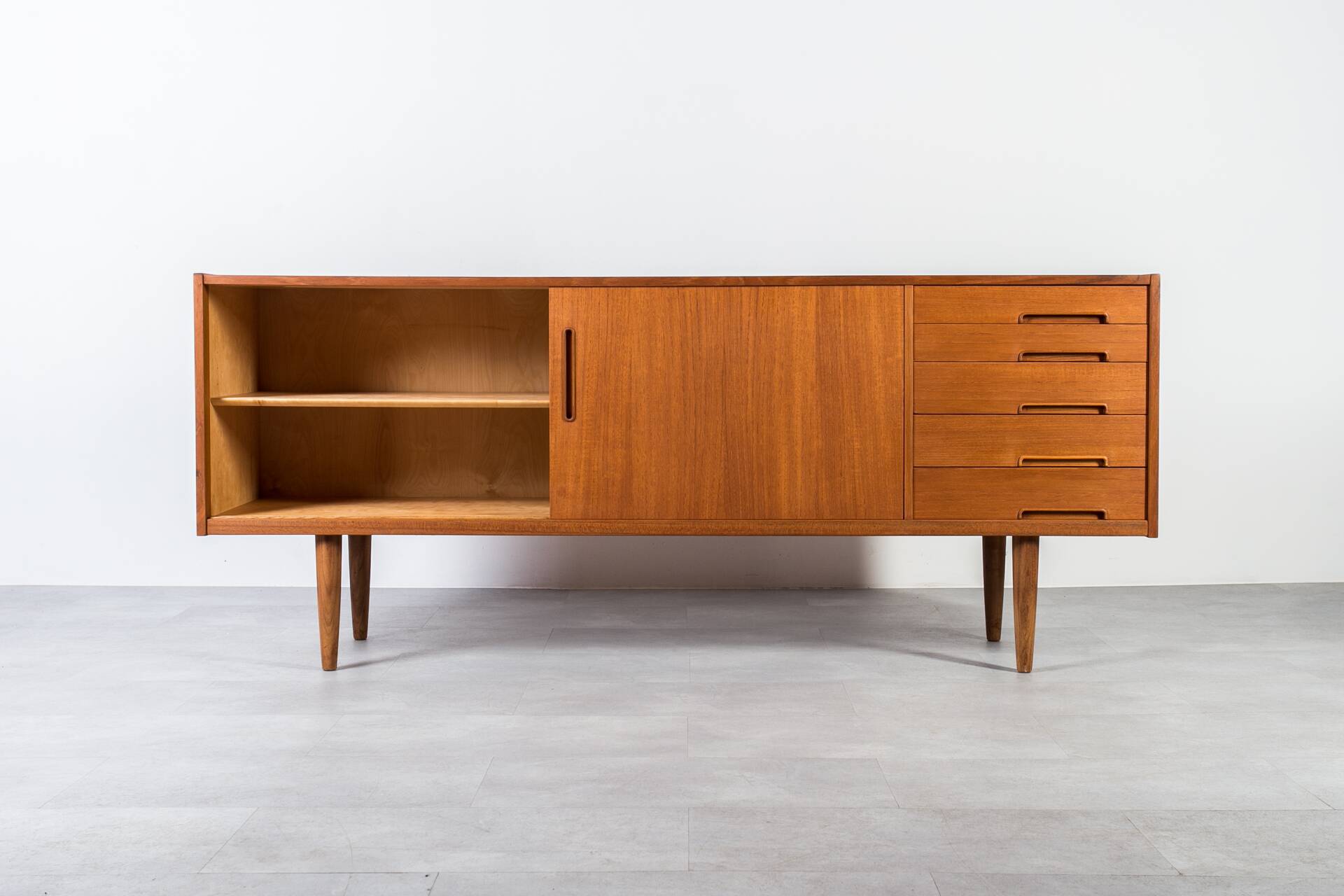 Nils Jonsson Teak Sideboard for Hugo Troeds, Scandinavian Modern, 1960s