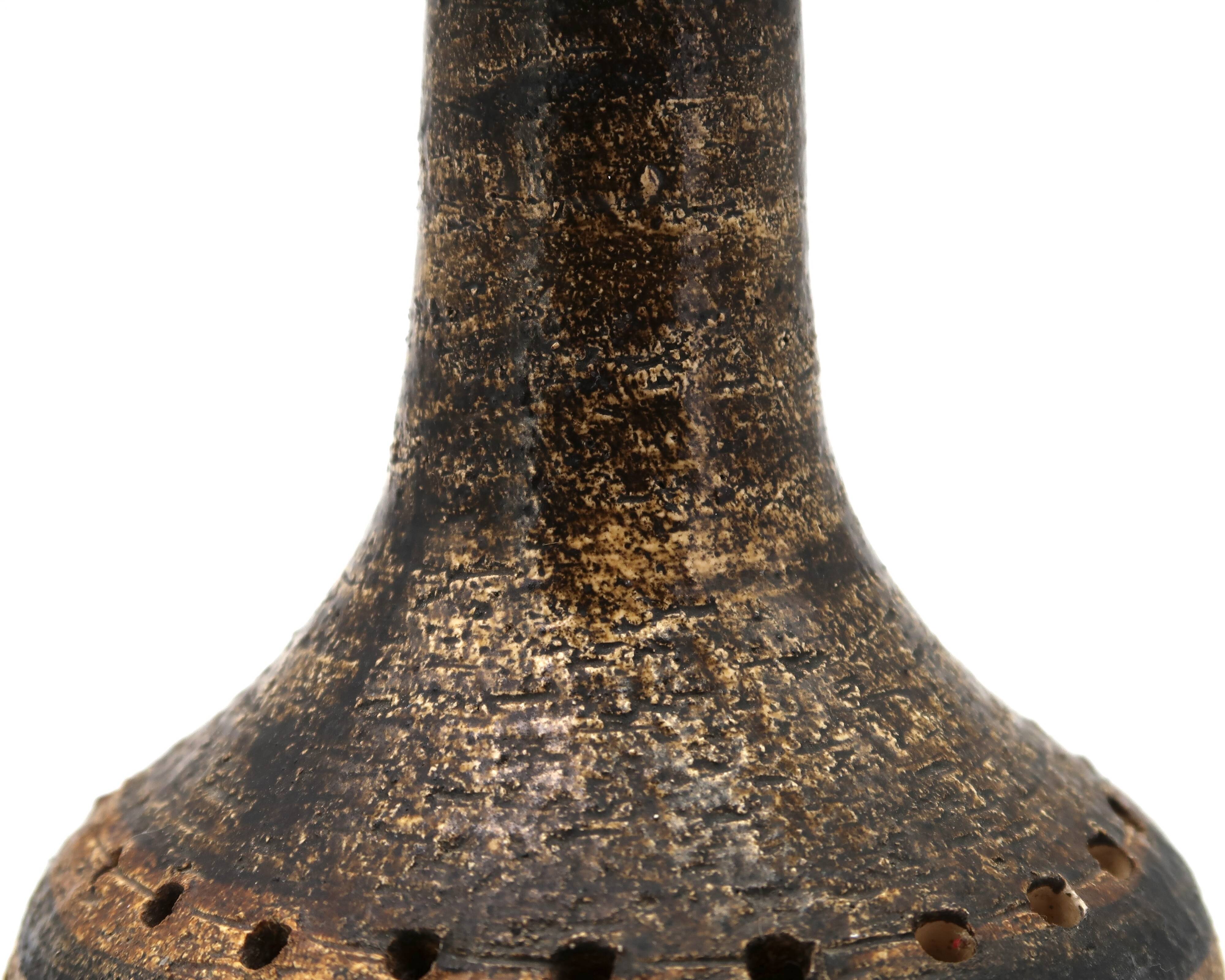 Ceramic lamp by Georges Pelletier, 1950s