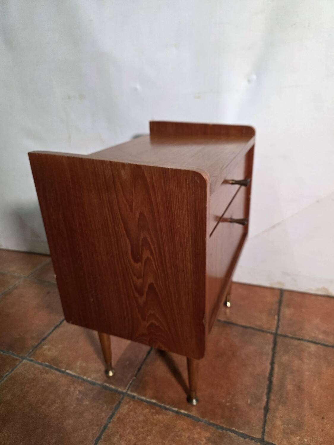 Scandinavian bedside tables by MDK design from the 1960s.