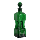 Erven Lucas Vintage Decanter Bowls Green Glass Canterer