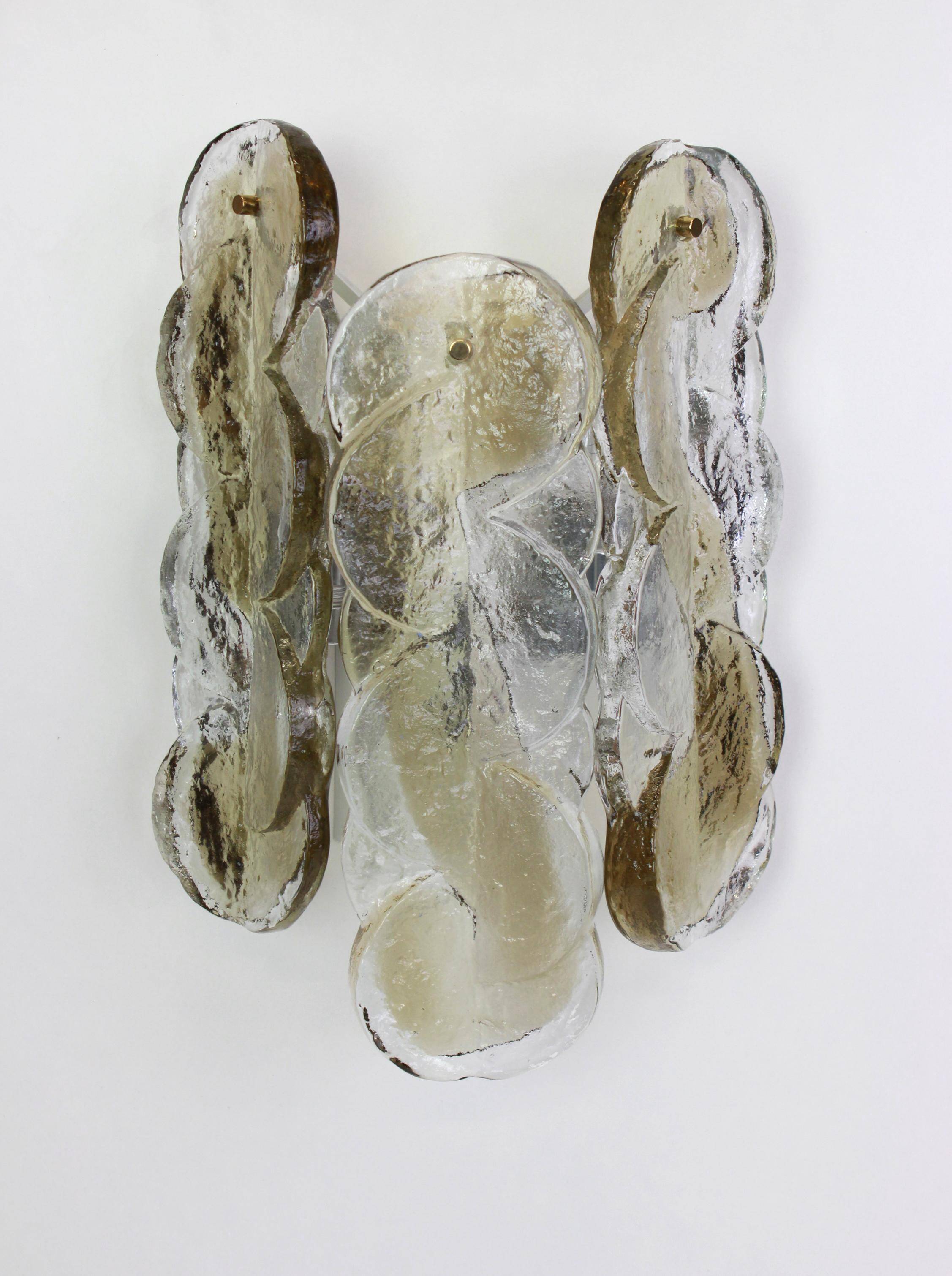 Wall sconces by Kalmar, Austria, 1960s.