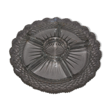 plate of hors d'oeuvres in Crystal