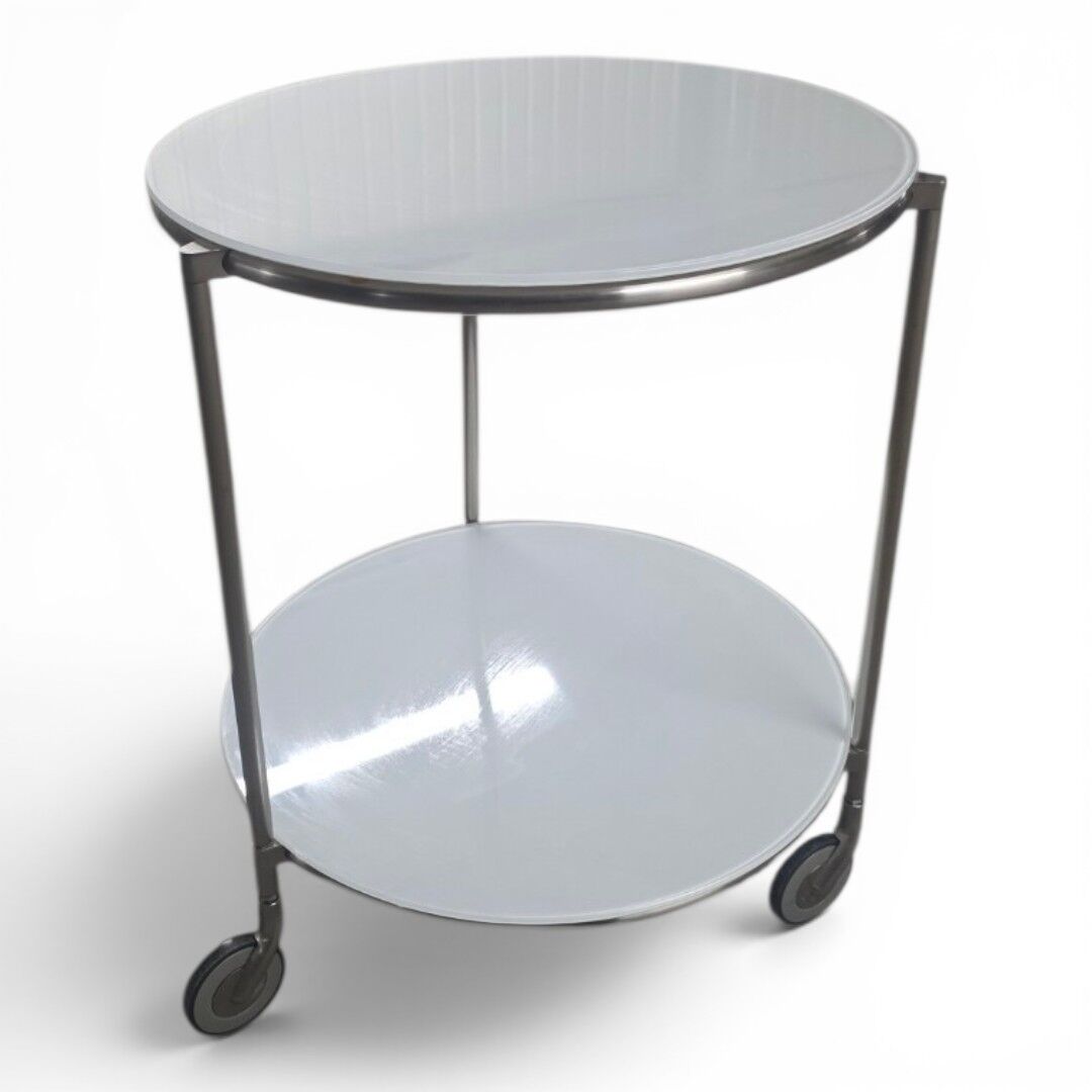 Table d'appoint mobile vintage par Ehlen Johansson