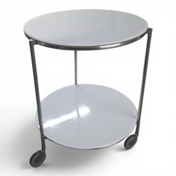 Table d'appoint mobile vintage par Ehlen Johansson