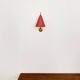 Ensemble de 2 appliques murales en laiton de Rupert Nikoll