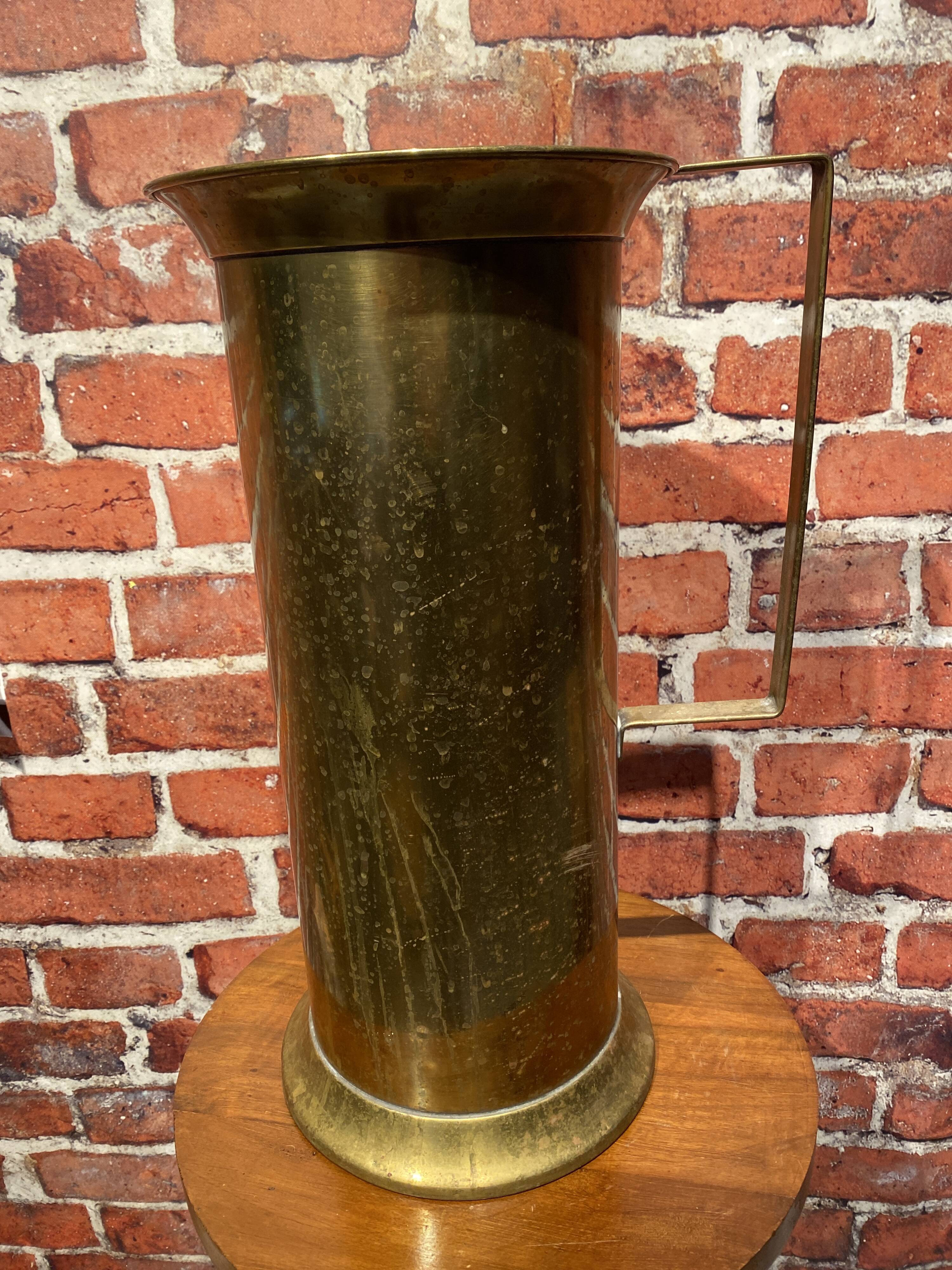 Brass umbrella holder