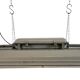 Grey Industrial Hanging Tube Light from Polam Gdansk, 1970s