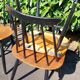 5 chaises Asko Finlande scandinave années 60