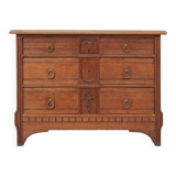 Commode style Louis XVI en chêne