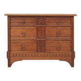 Louis XVI style oak chest of drawers