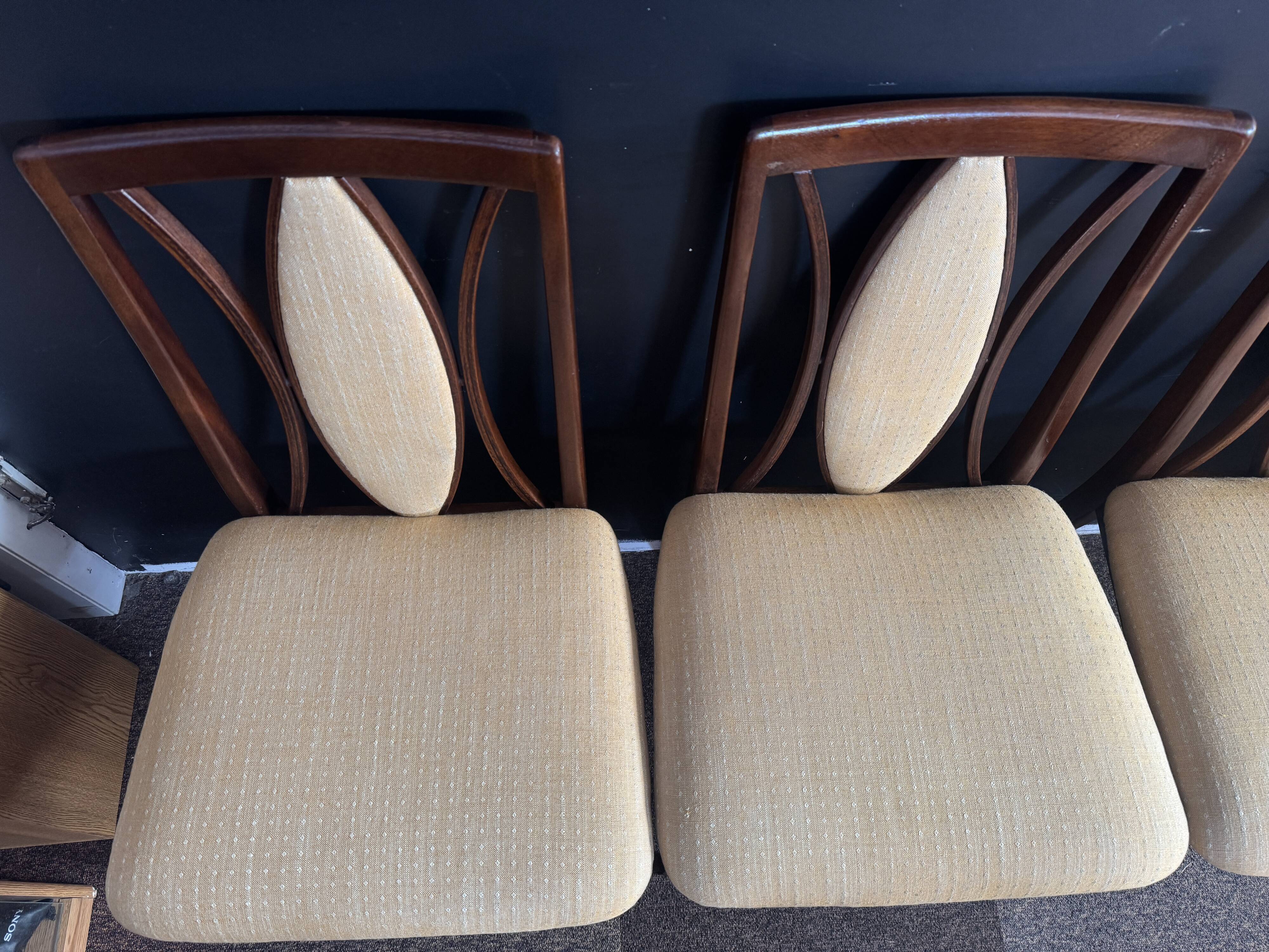 Set of 4 chairs - G-Plan - teak