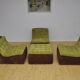 Corduroy modular sofa from DUX, 1970s