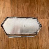 Silver metal trinket bowl