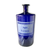Bouteille de pharmacie ancienne
