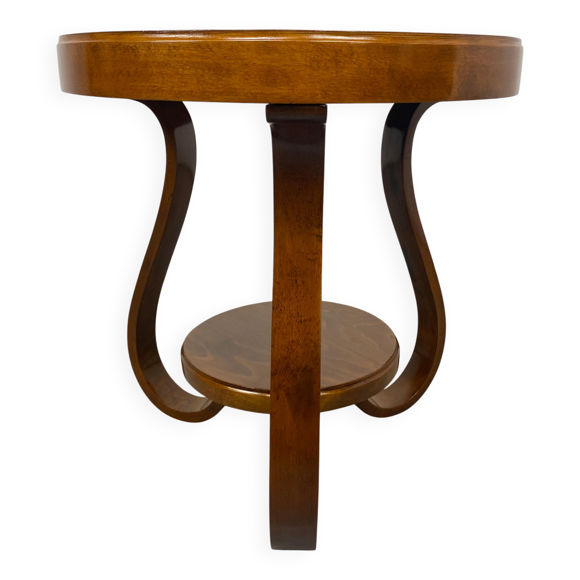 Table basse Tulipe Art déco no.301 par Thonet Debrecen