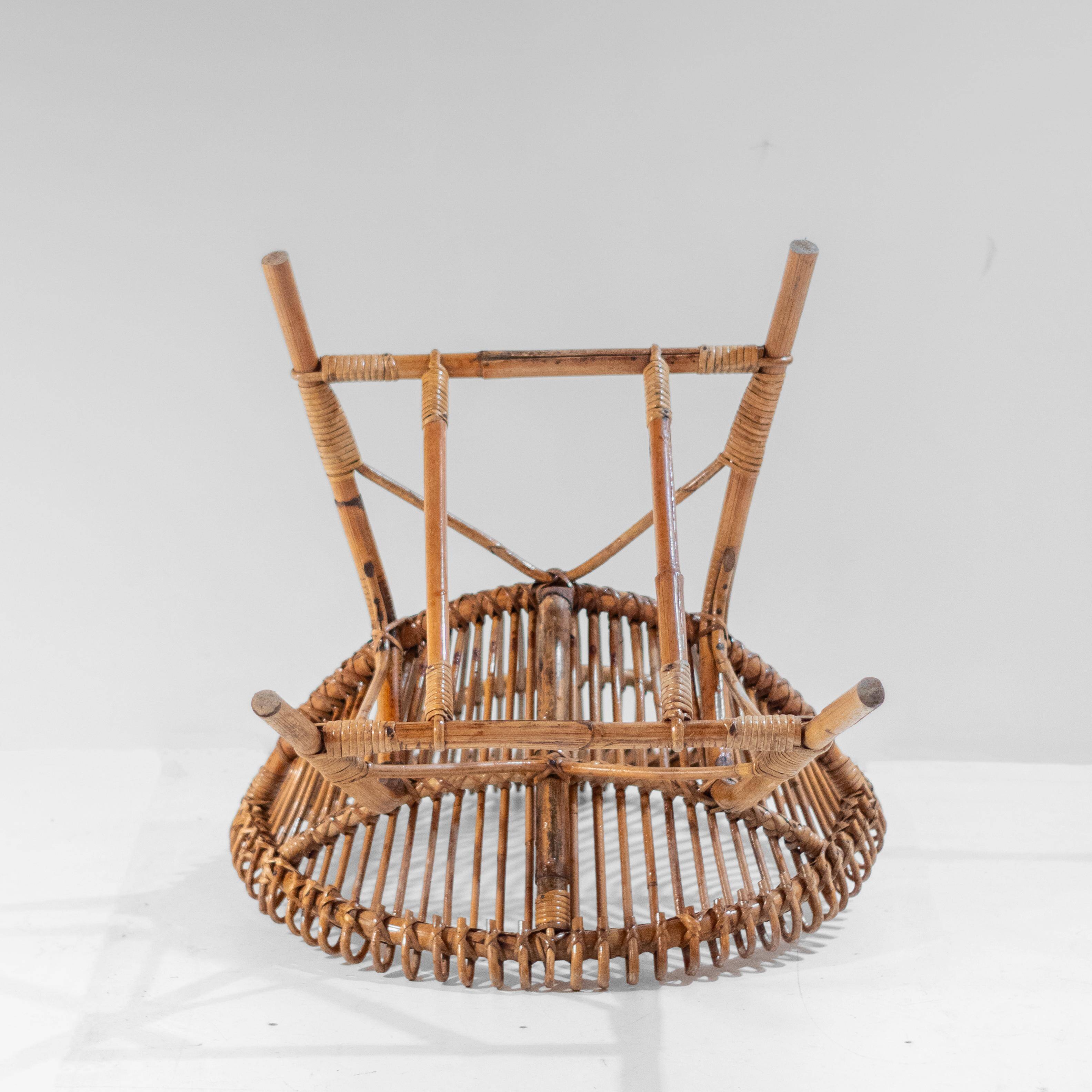 1960 Midcentury Modern Italian Bamboo Lounge Set