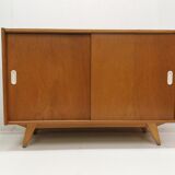 Oak chest of drawers Jiroutek, Czechoslovakia 1960
