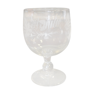 Verre gravé
