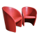 Intervista armchair pair, Poltrona Frau