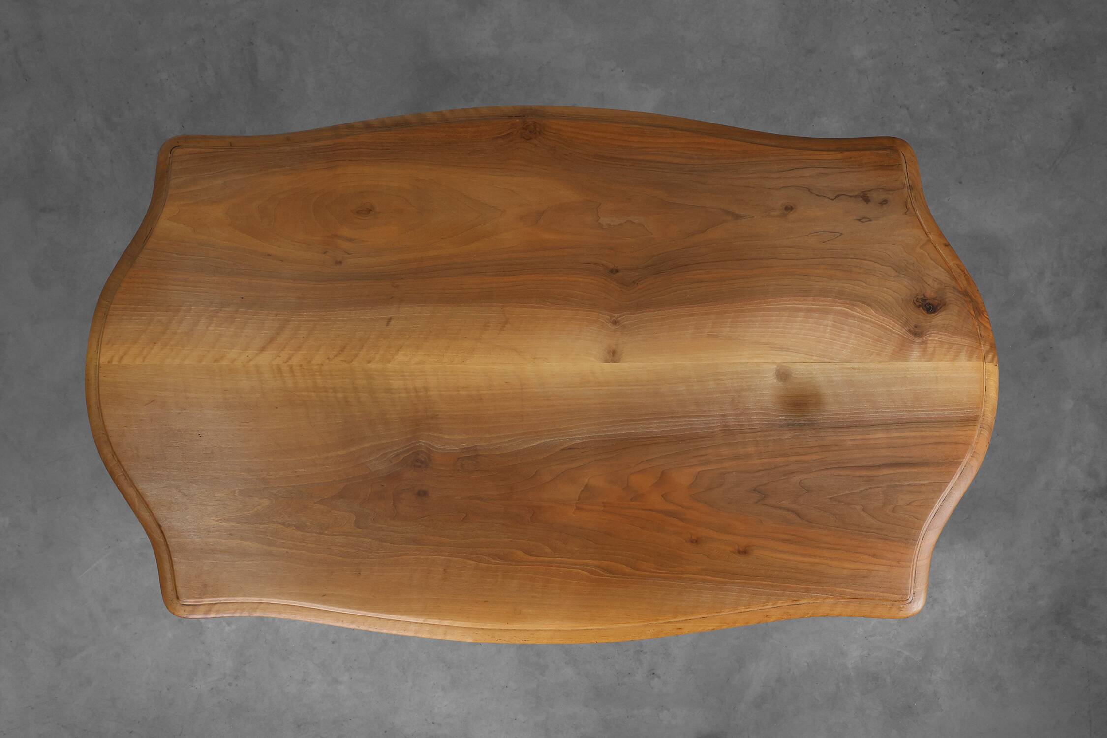 Late 19th‑century Walnut side table in the Louis XV style, France