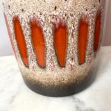 Ceramic vase fatlava scheurich W-Germany 1970 vintage