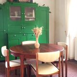 Extendable rosewood table