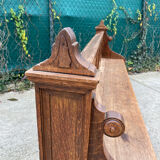 Old church pew