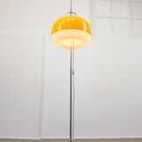 Space Age Yellow Medusa Floor Lamp by Luigi Massoni for Guzzini, 1970s